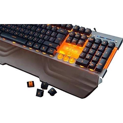 Inca Emidio IKG-400 Orange Backlight Mekanik Hisli Gaming Klavye