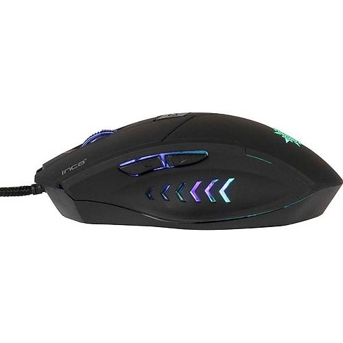 Inca Ruthless IKG-310 Rainbow Effect Oyuncu Gaming Klavye + Mouse Seti