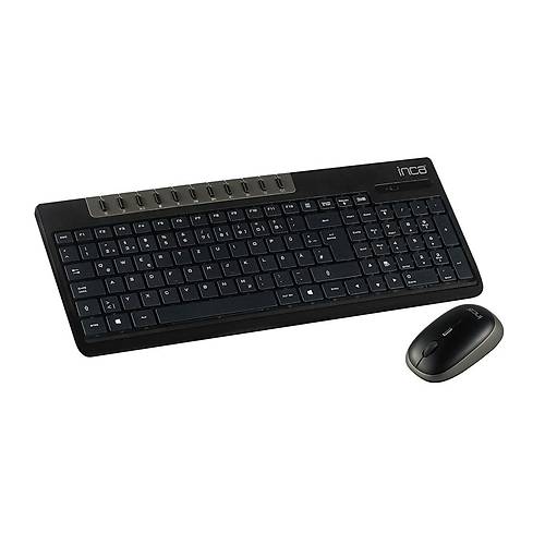 Inca IWS-589 Wireless Multimedia Kablosuz Klavye&Mouse Seti