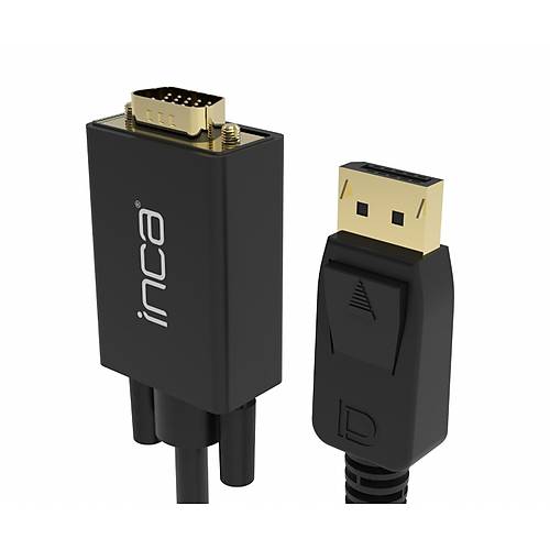 Inca Idpv-01 Displayport To Vga Kablo - 1.8m