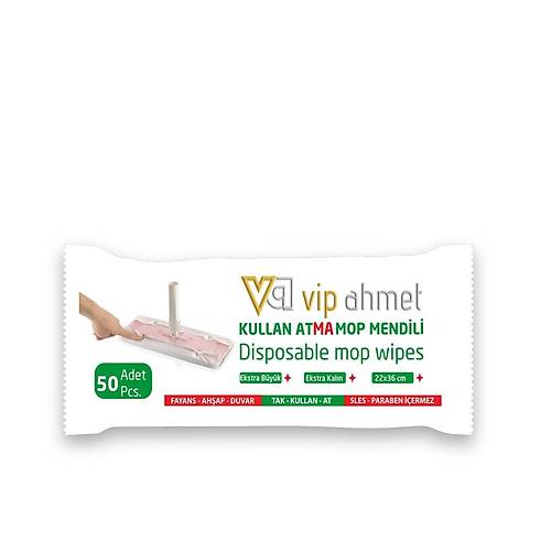 Technow Vip Ahmet VP-519 Kullan At Mop Temizlik Seti+50 Adet Mendil