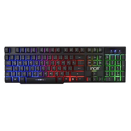 Inca IKG-446 Rainbow Efect Mekanik Hisli Gamer Klavye