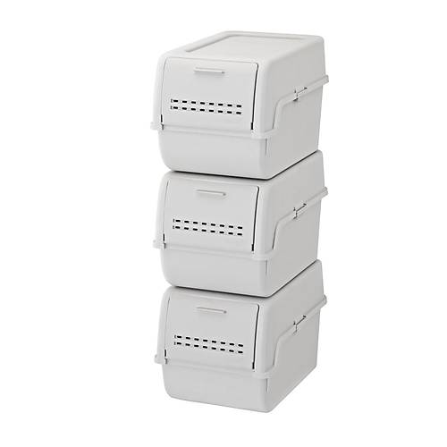 Technow Motek MT-40 S-Box 8 Litre 3'l ok Amal Organizer Dzenleyici Gri ( 3*8Litre )