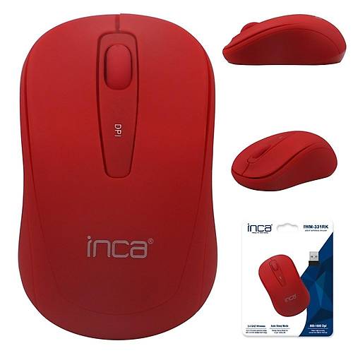 Inca IWM-331RK Silent Sessiz Tu ve Tklamal Kablosuz Mouse