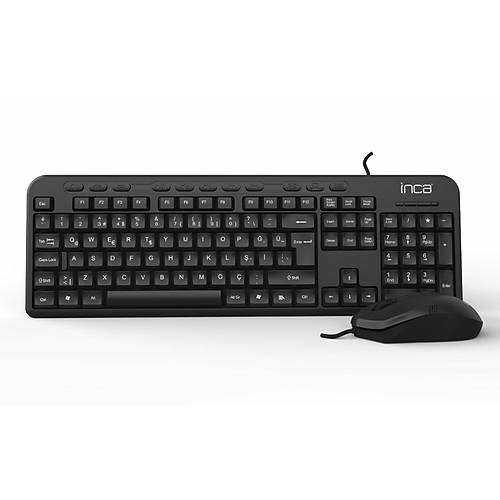 Inca IMK-375T Kablolu Q Klavye Mouse Seti