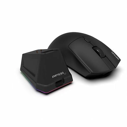 IMG-326MX Empousa Bluetooth+Wireless+Wired  Rechargeable 8000 Dpi 6D Macro Keys  Gaming Mouse