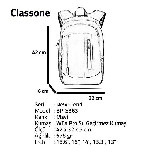 Classone BP-S363 WTXpro Su Geirmez Kuma 15,6