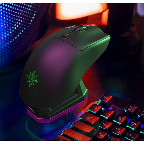 IMG-326MX Empousa Bluetooth+Wireless+Wired  Rechargeable 8000 Dpi 6D Macro Keys  Gaming Mouse