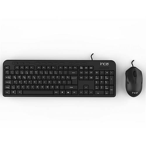 Inca IMK-375T Kablolu Q Klavye Mouse Seti