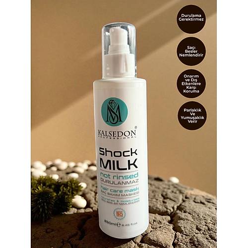 MS Kalsedon Shock Milk Durulamasz Keratin Sa Bakm Maske St 250ml