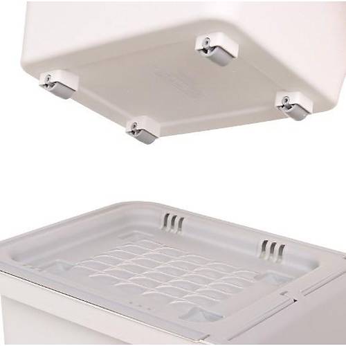 Motek TCH-MT04B 33 Litre Jumbo Boy Bambu Desen Tekerlekli Tekli Organizer