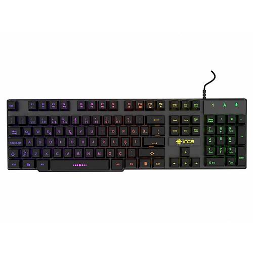 Inca IKG-446 Rainbow Efect Mekanik Hisli Gamer Klavye