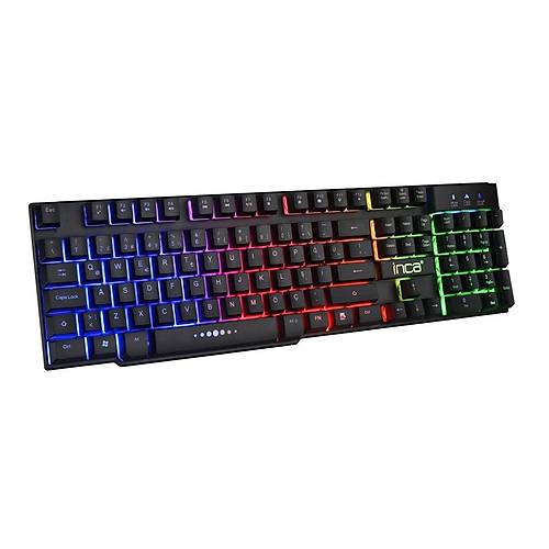 Inca IKG-446 Rainbow Efect Mekanik Hisli Gamer Klavye