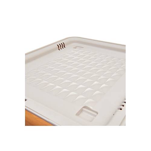 Motek MT07B Freebox 33 Litre  Bambu Desenli Tekerlekli Tekli Organizer