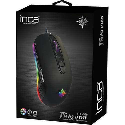 Inca Phaldor IMG-348 RGB Macro KeysOyuncu Mouse