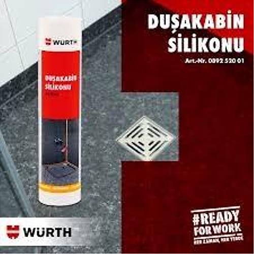 Wrth effaf Duakabin Silikonu 310ml