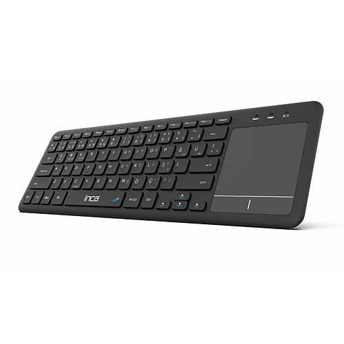 Inca IBK-568BT Dual Mod Bluetooth+2.4G Touch Pad Smart Keyboard Klavye