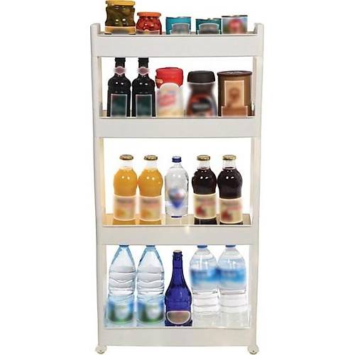 Motek SR-04 Slim Organizer 4 Katl Raf  Beyaz