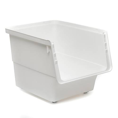Motek 33 Litre Beyaz Gri Tekerlekli 3*33 Lt 3'l Set Organizer + Temizlik Seti