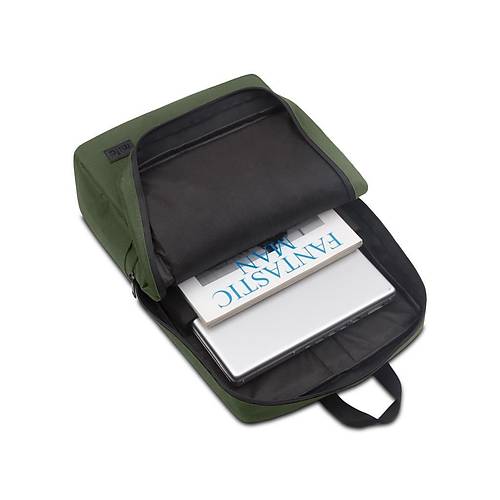 Classone Mila PR-EK107 15,6' Su Geirmez Kuma,Fermuar Notebook Srt antas  Yeil
