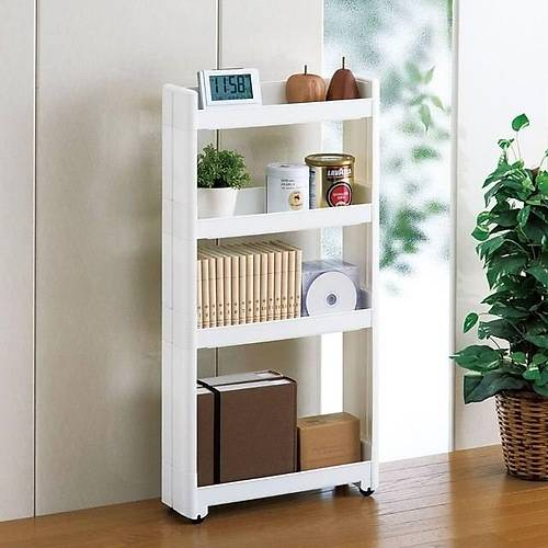 Motek SR-04 Slim Organizer 4 Katl Raf  Beyaz