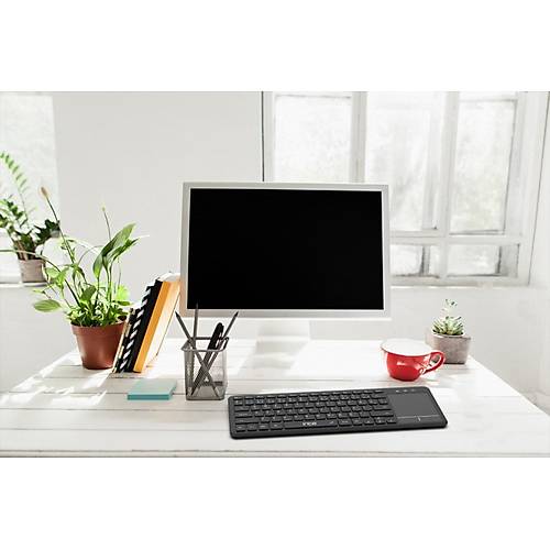 Inca IBK-568BT Dual Mod Bluetooth+2.4G Touch Pad Smart Keyboard Klavye
