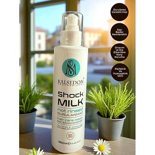MS Kalsedon Shock Milk Durulamasz Keratin Sa Bakm Maske St 250ml