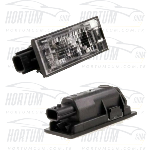 Renault Megane 2 - 3 Plaka Lambası OEM:8200480127
