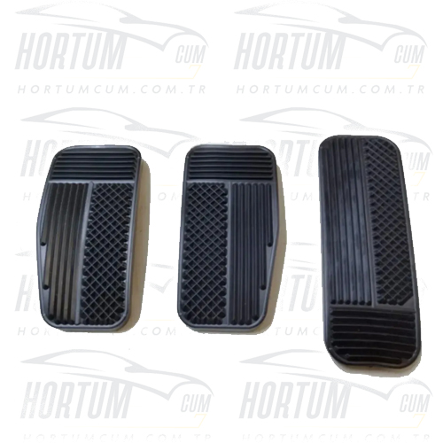 Tofaş Yeni Model Pedal Lastiği Doğan Şahin Kartal Fren Debriyaj Gaz 3 Parça