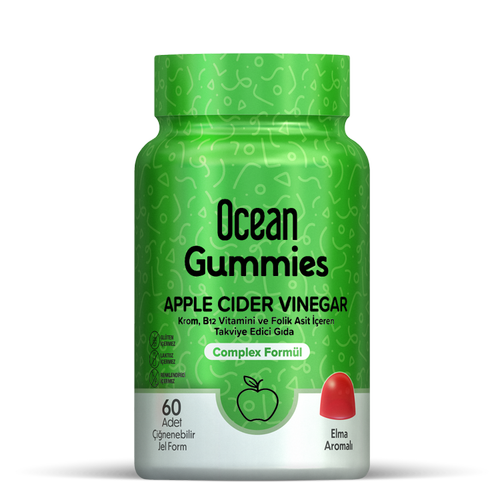 OCEAN GUMMIES APPLE CIDER VINEGAR . JEL FORM