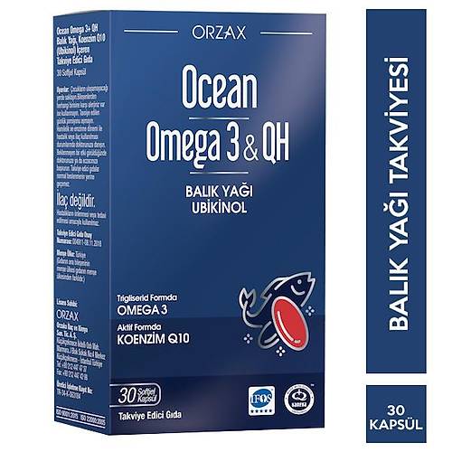 OCEAN OMEGA 3 QH 30 SOFT KAPS�L