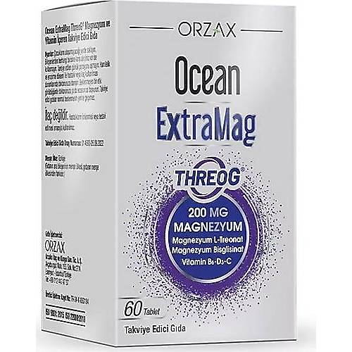 OCEAN EXTRAMAG THREOG 200 MG 60 TABLET