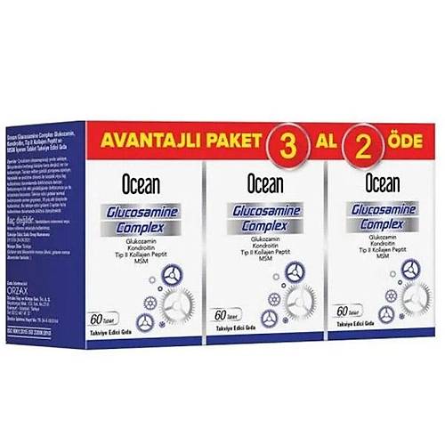 OCEAN GLUKOZAMN KOMPLEKS 180 TABLET (3 AL 2 DE)