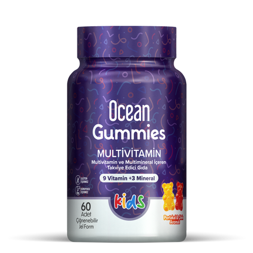 OCEAN GUMMIES MULT�V�TAM�N KIDS ���. JEL FORM 1 ALANA 1 BEDAVA
