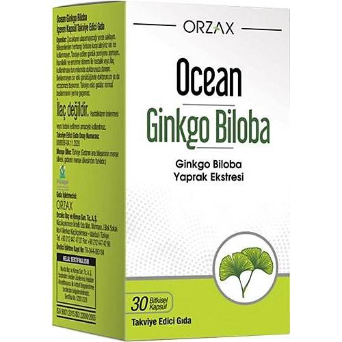 OCEAN GINKGO BILOBA 30 KAPSL