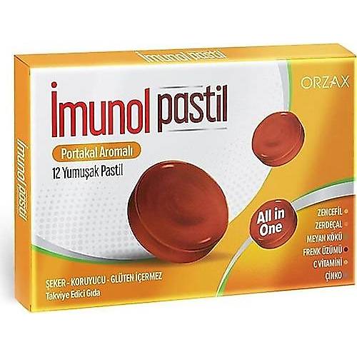 MUNOL PORTAKAL AROMALI 12 PASTL