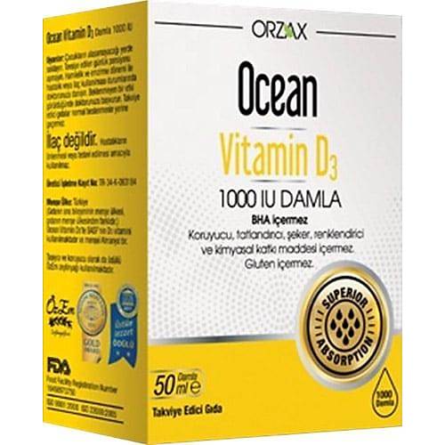 OCEAN VTAMN D 1000 IU DAMLA