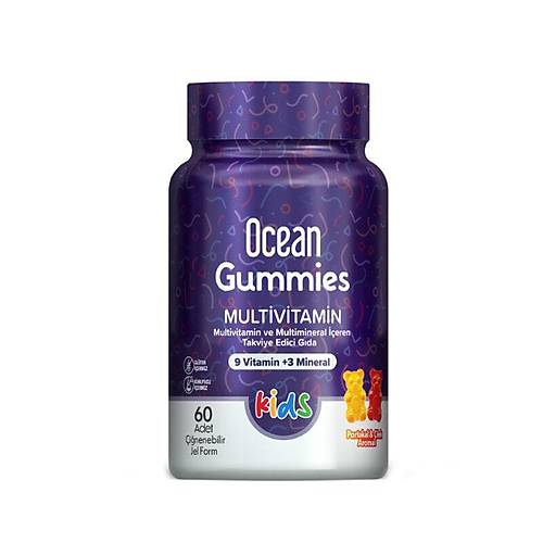 OCEAN GUMMIES MULT�V�TAM�N KIDS ���. JEL FORM