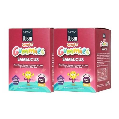 OCEAN GUMMIES SAMBUCUS KIDS . JEL FORM 1 ALANA 1 BEDAVA
