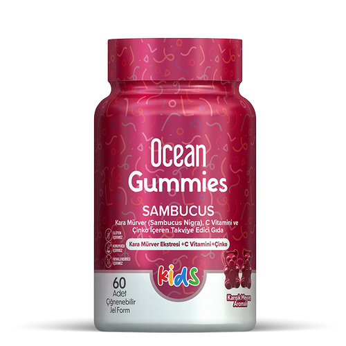 OCEAN GUMMIES SAMBUCUS KIDS . JEL FORM