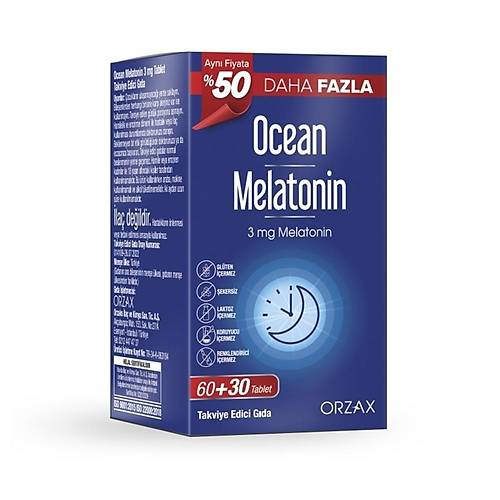 OCEAN MELATONN 90 TABLET (%50 DAHA FAZLA)