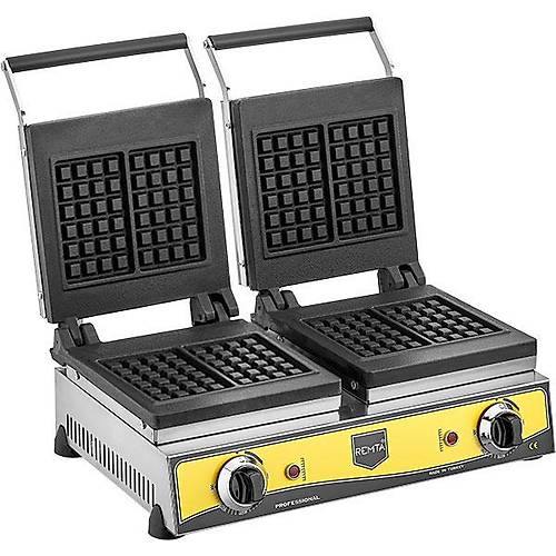 Remta iftli Kare Model Waffle Makinas Elektrikli