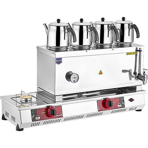 Remta 85 Model 4 Demlikli Gazl (CE) + Elektrikli ay Oca 43 lt