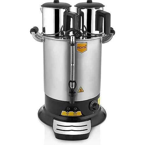 Remta Platin Model ift Demlikli ay Makinesi 17 lt (Demlik Dahil)