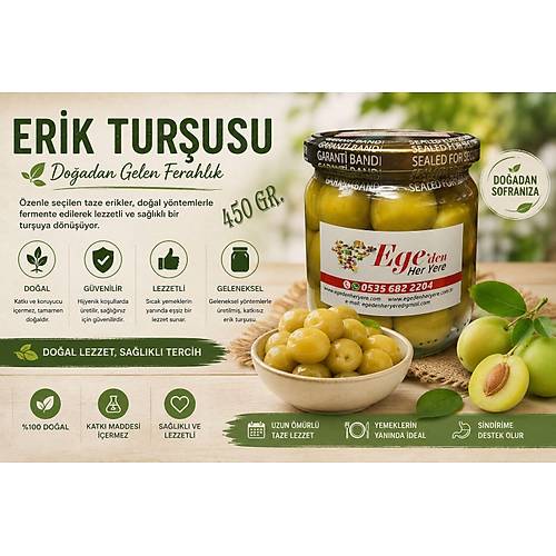 Ye�il Erik Tur�usu 450 ve 850 gr.(Tercih Sizin)