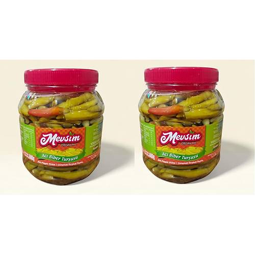 Mevsim Ac� Biber Tur�usu Net 1350 gr./S�zme A��rl�k 600 gr