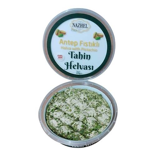 NAZHEL Kar���k Helva Resitali(Sade-Kakaolu-Antep F�st�kl�)450 gr. x 3 Adet