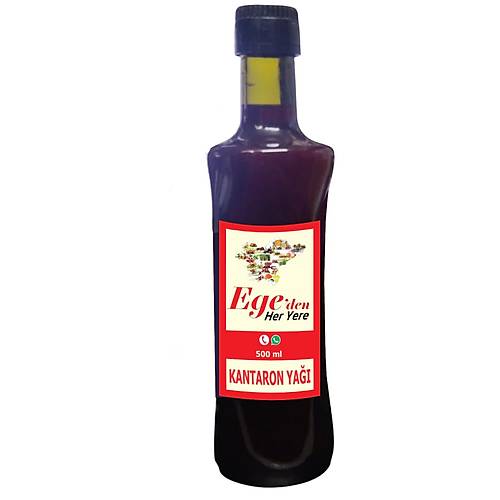 Egeden Her Yere Sar� Kantaron Ya�� 500 ML. Cam �i�e 1 Y�l Bekletilmi�