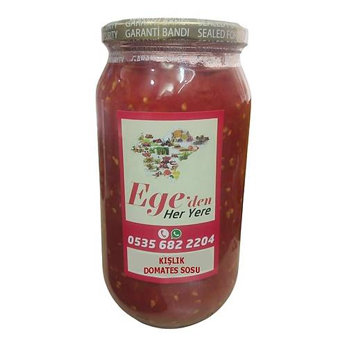 K��l�k Domates Sosu Kahvalt�l�k ve Yemeklik 1 kg