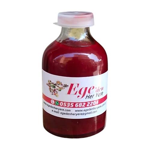 Egeden Her Yere Krmz Kantaron Ya 50 ML Cam ie 1 Yl Bekletilmi